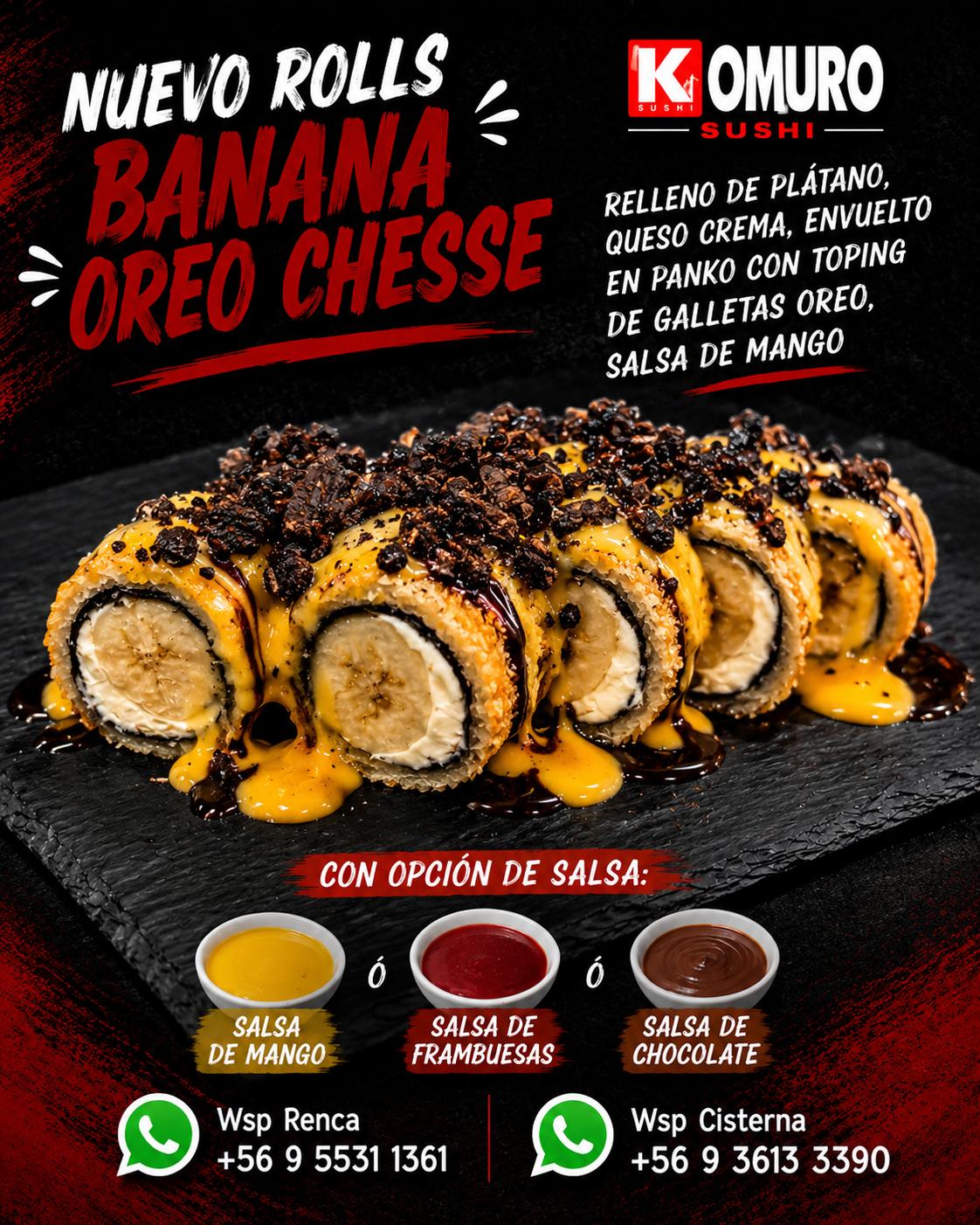 Banana Oreo Chesse